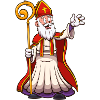 Saint Nicholas Waving