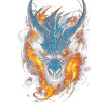 Dragon, Fire, Mystical, Dragon