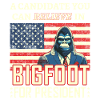 Bigfoot For President - Retro