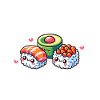 Life is better with sushi kawaii sushi