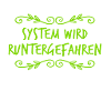 ich fahre mein System herunter