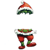 Weihnachtsoutfit Dominanter Elf