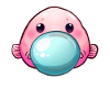 Funny Blob Fish chewing-gum