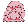 Kawaii Blobfish Pile