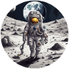 Astronaut / Space / Spaceship / Moon / Space