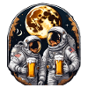 Astronaut / Space / Spaceship / Moon / Space
