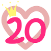 20th Birthday Princess Crown