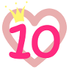 10th Birthday Princess Crown