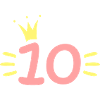 10th Birthday Crown