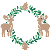 Snow Reindeer