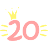 20th Birthday Crown