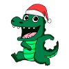 Crocodile Christmas