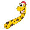 Giraffe Christmas