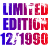 33e anniversaire édition limitée 12/1990