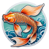 carpe koi - poisson japon