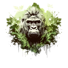 Emerald Jungle Gorilla