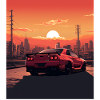 Coupé Crépuscule Urbain