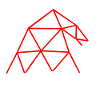 Christmas Hat - Geometric Lines
