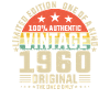 1960 - Un millésime légendaire