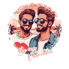 Idea di San Valentino gay LGBT per gay