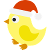 Poussin Noël Festif