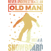 Snowboard Großvater