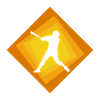 Softball Softballspieler Softballschläger