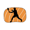 Squashschläger Squash Spieler Squash
