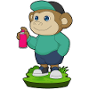 Monkey Painter Spray