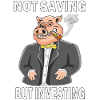 NOT SAVING BUT INVESTING