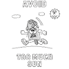 SUNSCREEN ICE CREAM AVOID TOO MUCH SUN