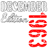 63 ans - 63e anniversaire décembre 1963