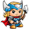 Bébé Viking Thor