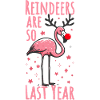 Flamingo Christmas Fun Saying