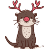 Otter Weihnachten