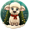 Sheep Christmas