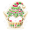 Magical Elf Cupcake
