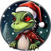 Lézards Noël