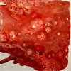 Blutlache Acryl Pouring