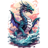 Abyssal Dragon: Anime Manga Sea