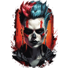 Gamer Girl: Apocalyptic Elegance