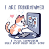 I are programmer, funny cat