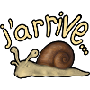 j'arrive escargot