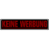 Keine Werbung ! Briefkasten Schild