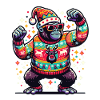 Gorilla with sunglasses