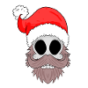 Santa Claus Skull