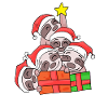 Sloth Christmas Tree Christmas