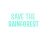 Save The Rainforest Öko-Aktivist