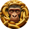 Monkey with bananas