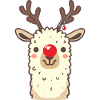 Llama Alpaca Christmas